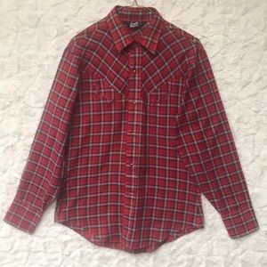 EUC Vintage Levi’s Western ButtonDown SzMED